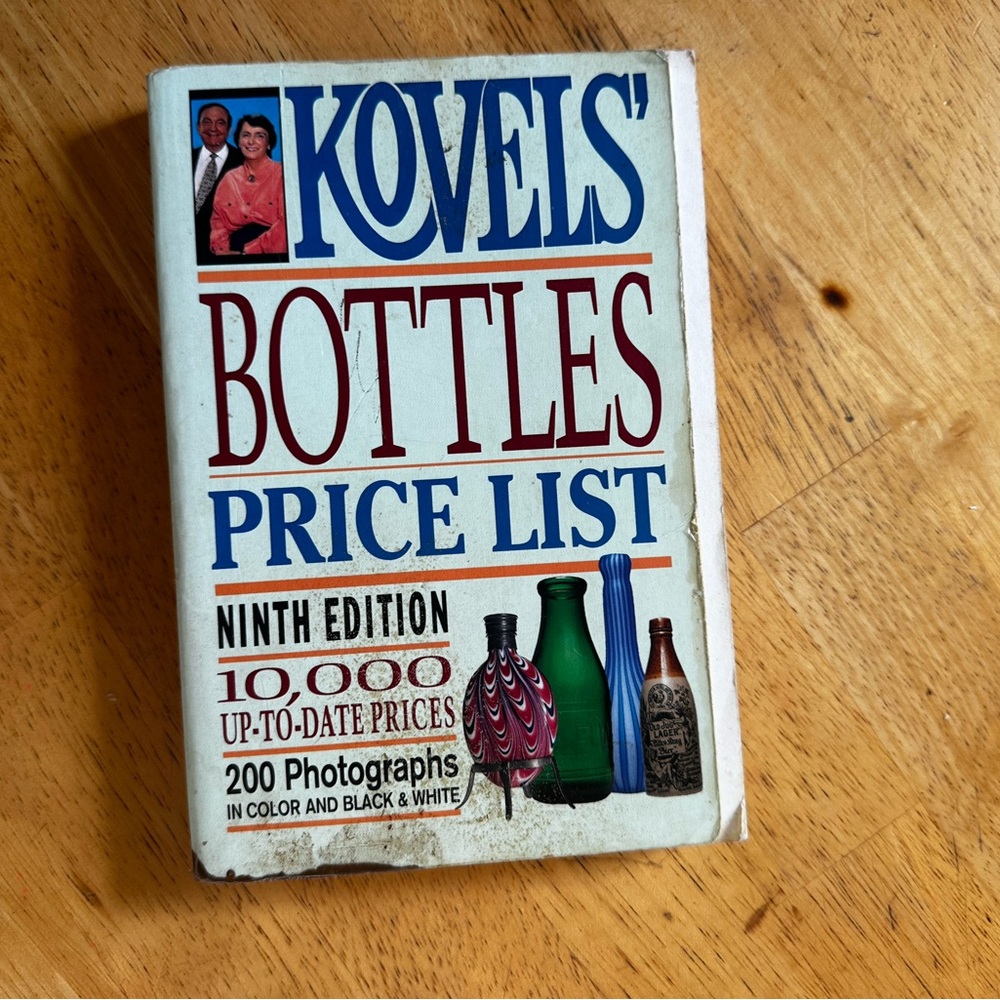 Kovels' Bottles Price List Book